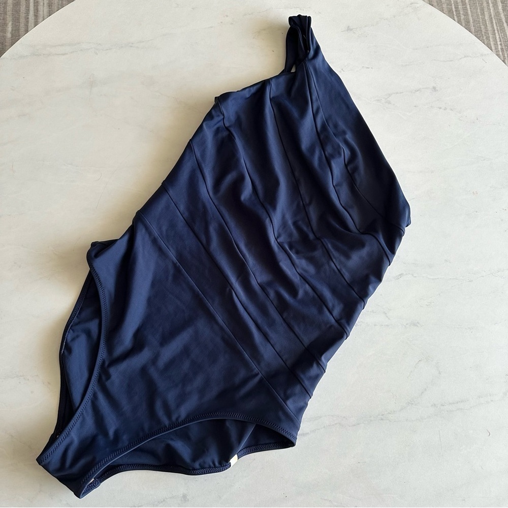 Summersalt The Sidestroke blue one piece swimsuit size 8 - Picture 6 of 10